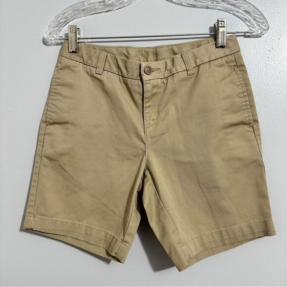 Lands End girls khaki shorts size 12 - Picture 1 of 4